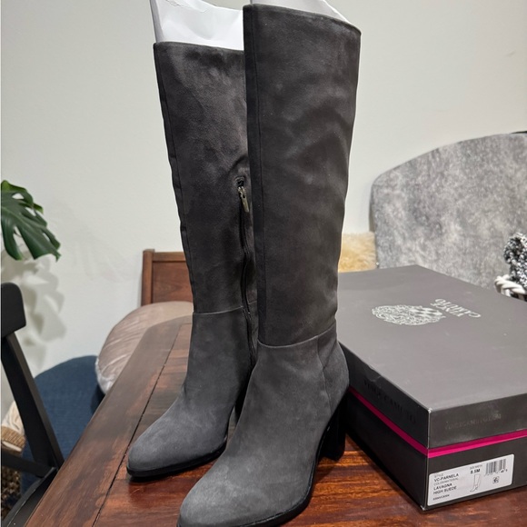 Vince Camuto Shoes - Vince Camuto Gray Women's Knee-High Boots